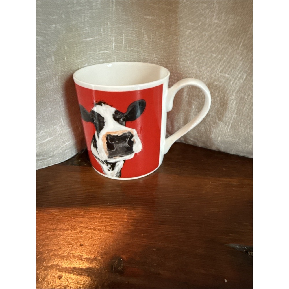Caroline Walker "Holly " Cow Bone China Mug Mug